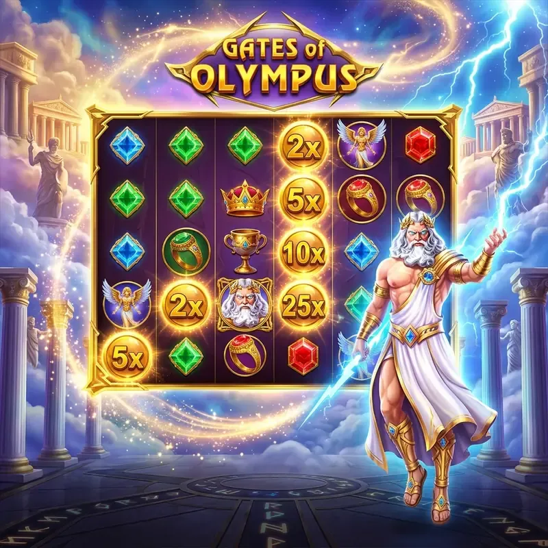 Gates of Olympus Demo como jogar