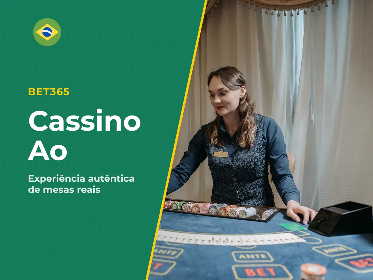 Mesas com dealer ao vivo e formatos disponíveis. As mesas comportam estruturas que vão do clássico blackjack com regras de pagamento **3:2** até a onipresente roulette de zero único. Além dos formatos