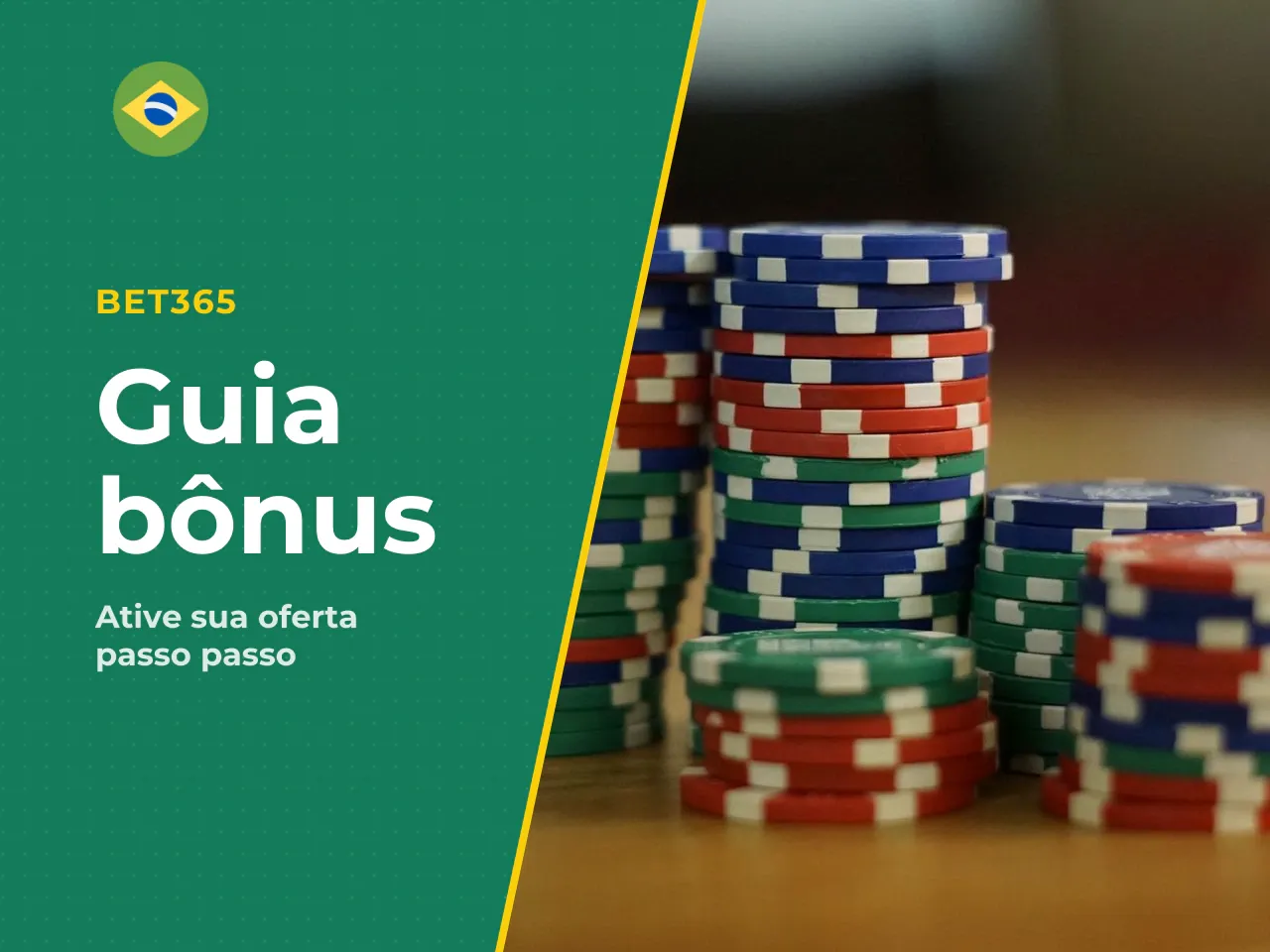 Passo a passo simplificado. 1. **Cadastre-se** no site ou app da bet365 utilizando dados verificáveis (RG, CPF, etapa de KYC). 2. **Acesse "Minhas Ofertas"** no painel da account e verifique se a prom