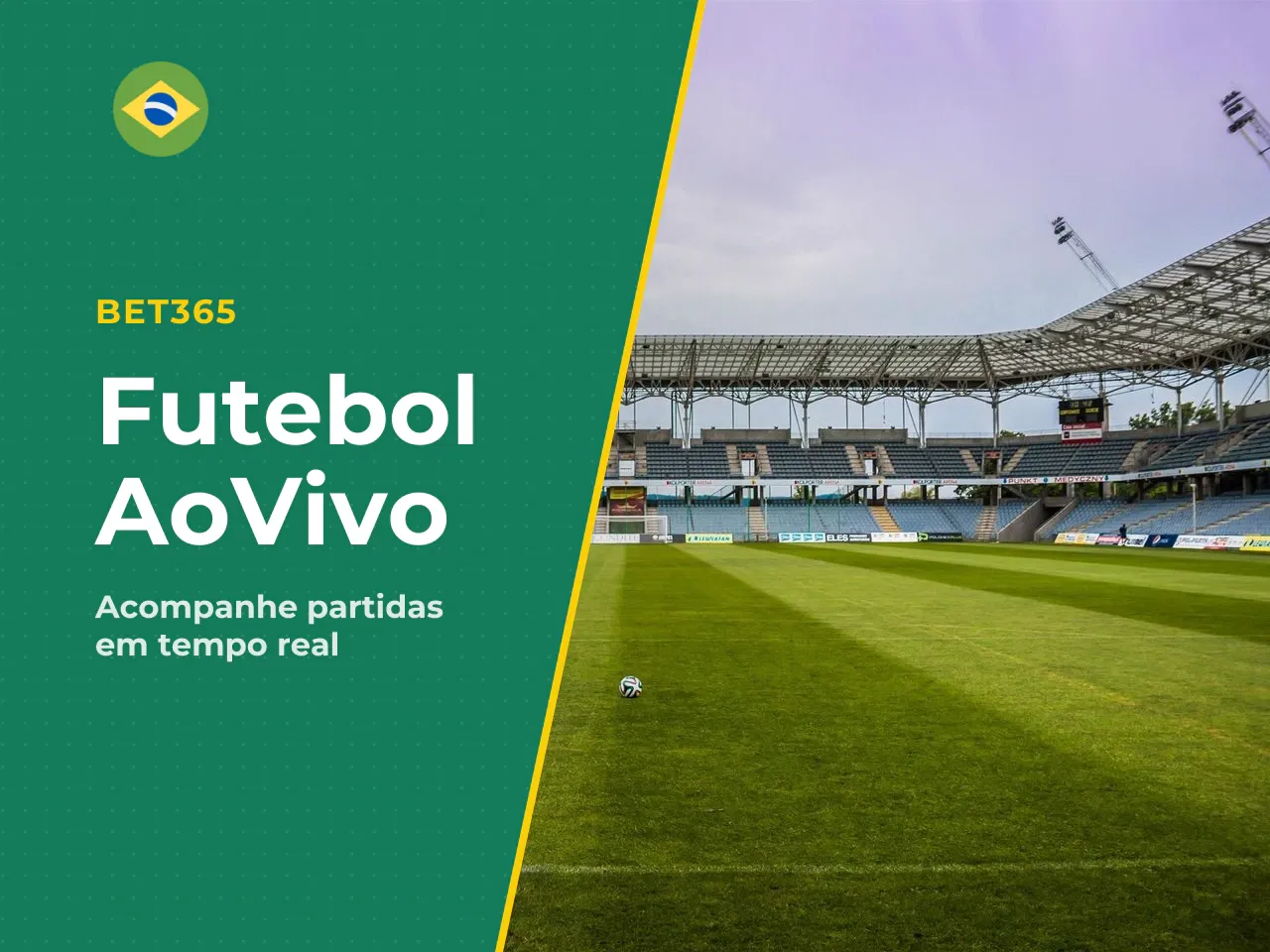 O que o usuário encontra na área de futebol ao vivo da bet365. Ao entrar na seção de futebol ao vivo, a tela mostra as partidas em andamento organizadas por liga e horário. Cada jogo exibe o placar at