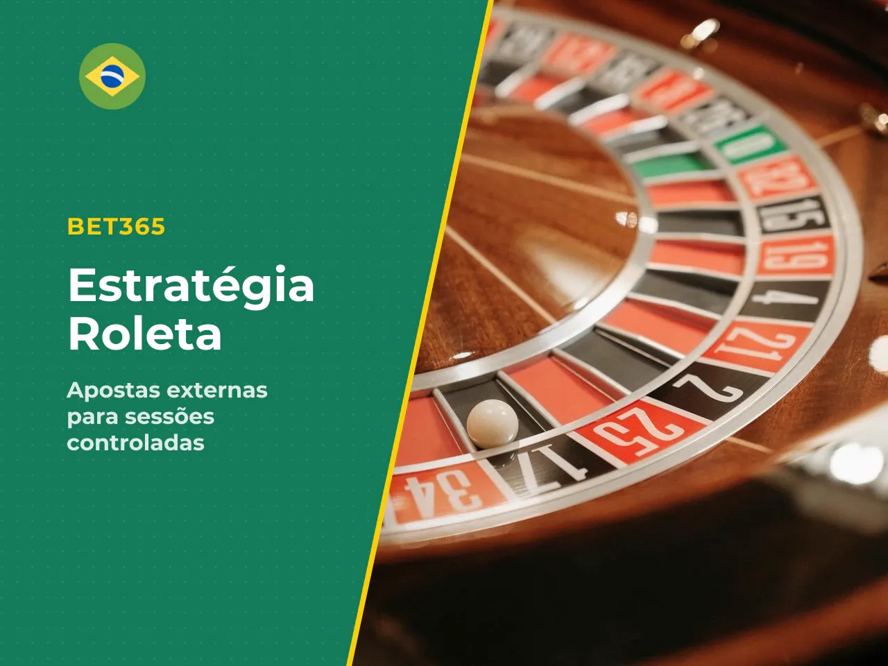 Como usar estratégias simples na roleta da bet365. A escolha mais sensata para sessões controladas é preferir apostas externas: cores, par/ímpar, dúzias. Elas oferecem variância menor e permitem que o
